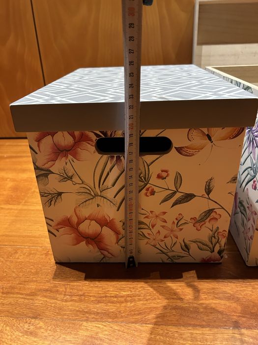 Caixas de arrumação decorativas madeira