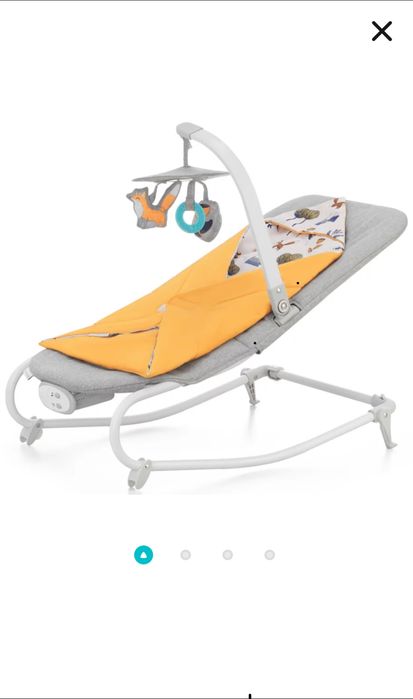 Bujaczek leżaczek Kinderkraft Felio 2 Żółty