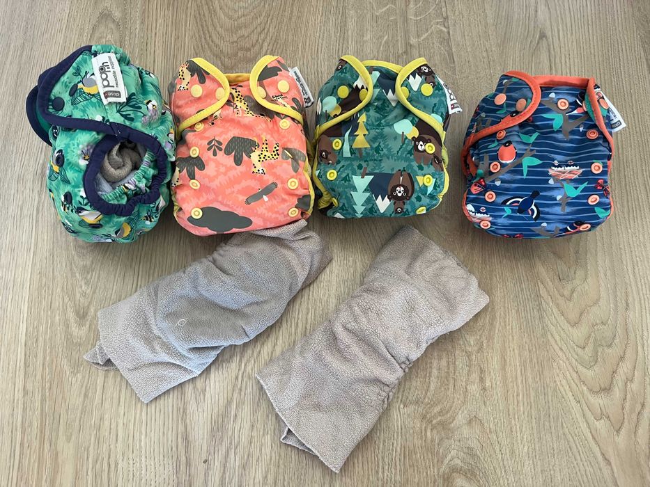 Conjunto fraldas reutilizáveis completo