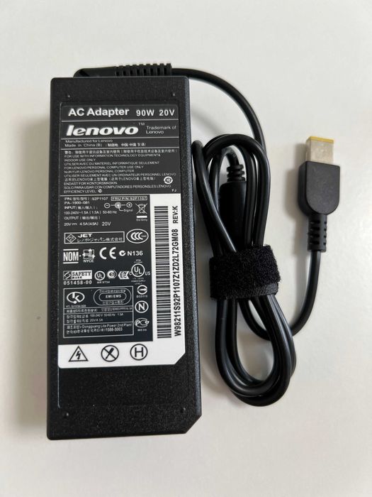Блок живлення для ноутбука Lenovo 20V 4.5A 90W Usb Рin