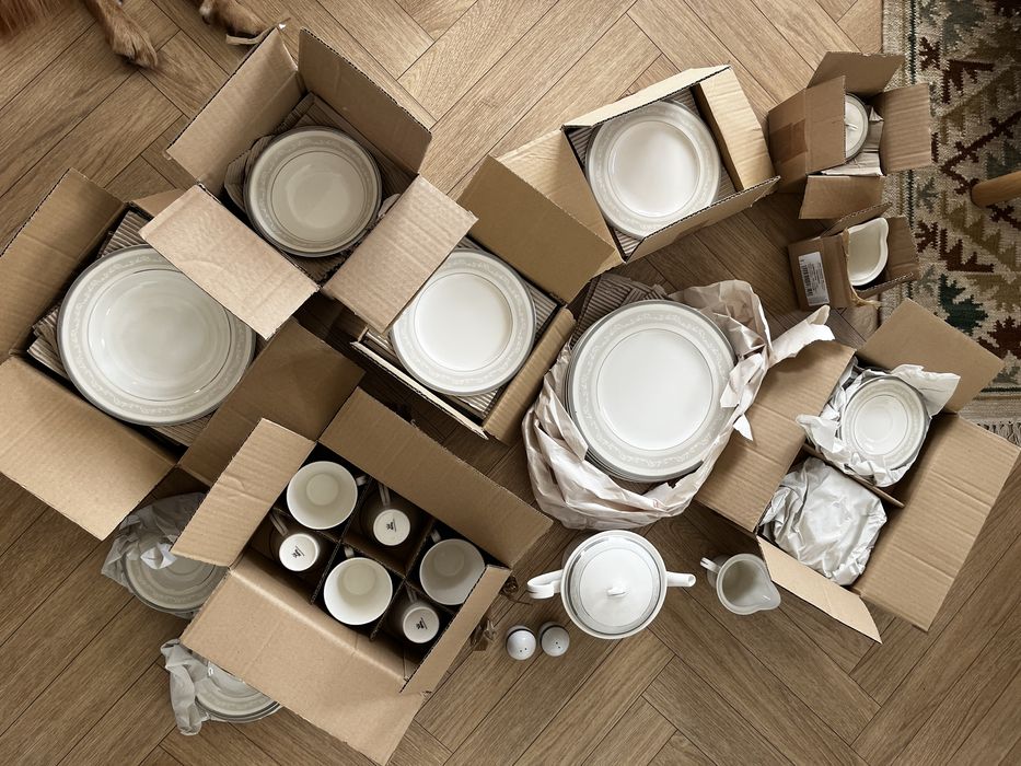 Nowy zestaw Karolina polska porcelana