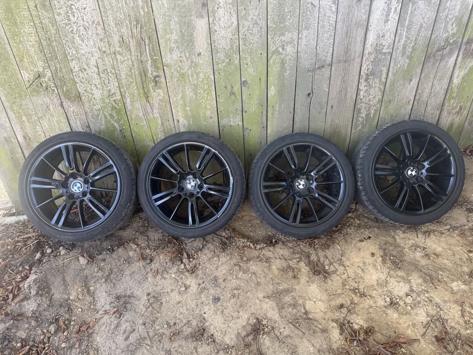 Felgi koła opony 5x120 BMW 18 cali styling 193 225/40r18 Hankook Venstus S1 evo3 dot 0422