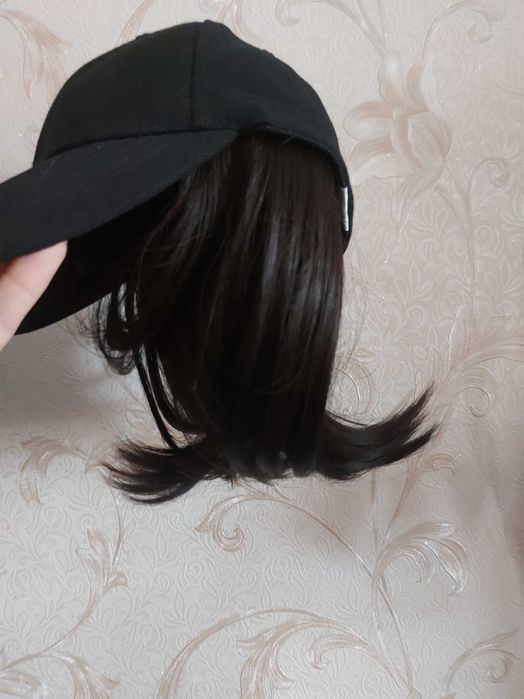 Кепка з волоссям