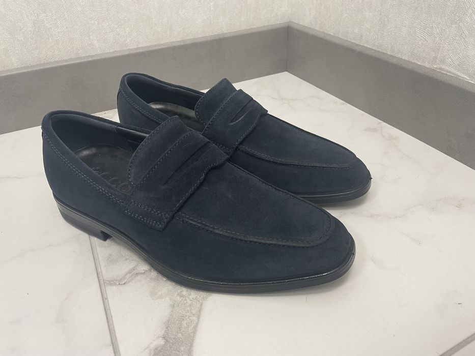 Ессо туфлі р.40 замшеві