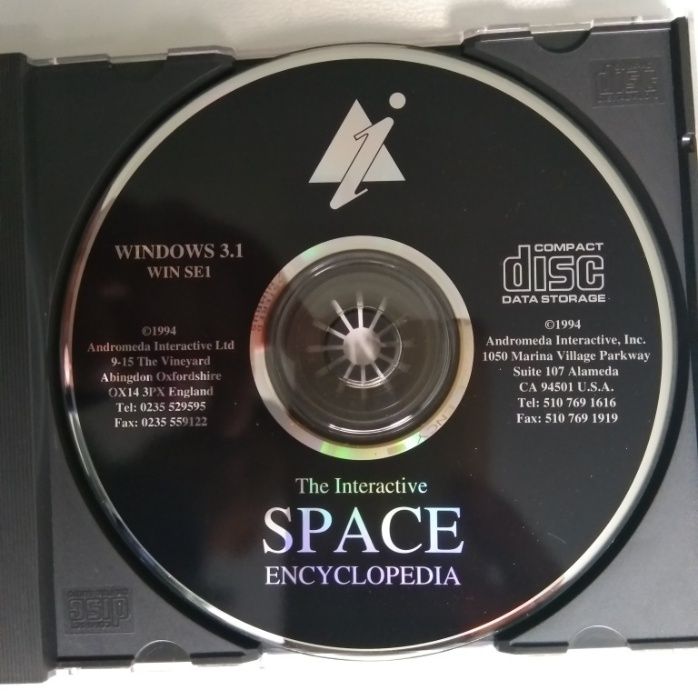 CD-ROM - Interactive Space Encyclopedia - Digital Space Encyclopedia64740400737539122