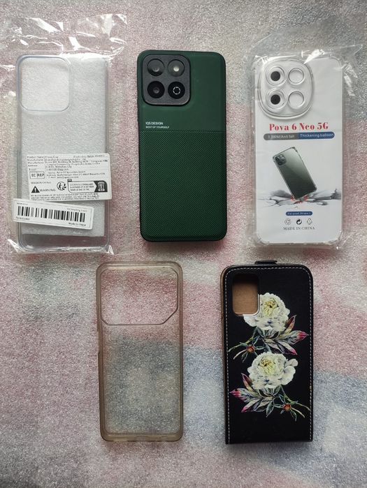 Захисний чохол: Honor X7C/Tecno Pova 6 Neo/Poco X3 Pro NFC.