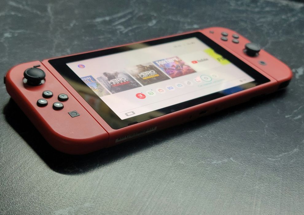 Nintendo Switch Mario Red & Blue Edition V2 32Gb+128Gb
