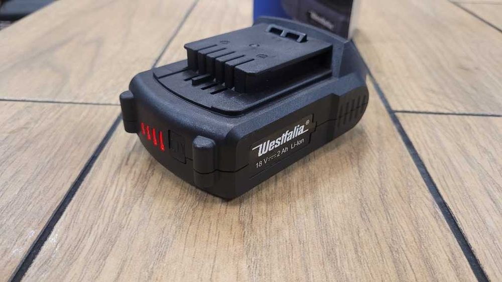 akumulator litowo-jonowy A2AH 18, 18 V, 2,0 Ah westfalia