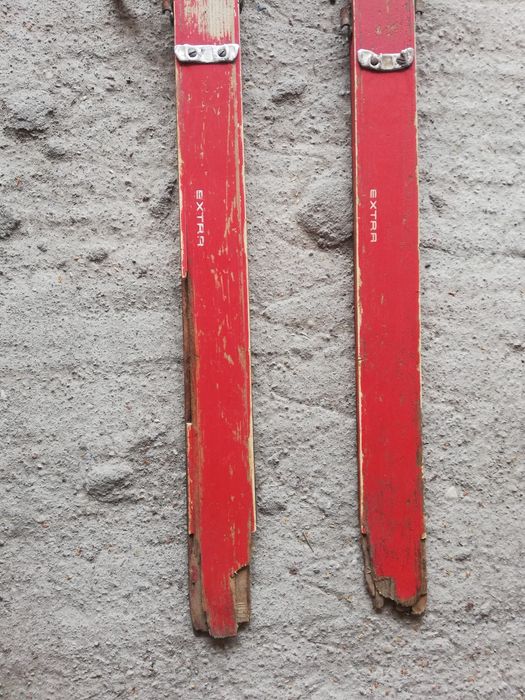 Narty z lat 60 zabytek