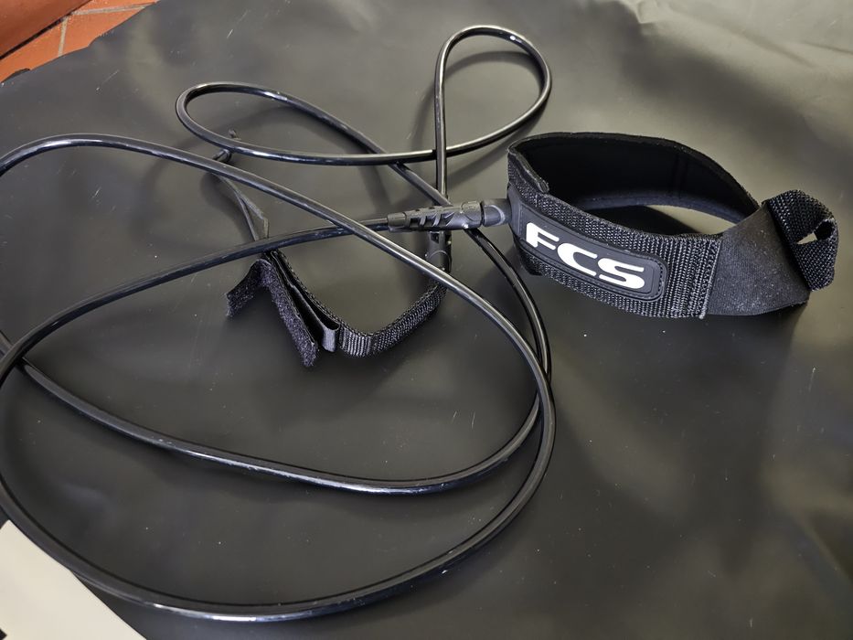 Capa Fcs 7'6 DAY FUN BOARD Black/Warm Grey + Leash Fcs