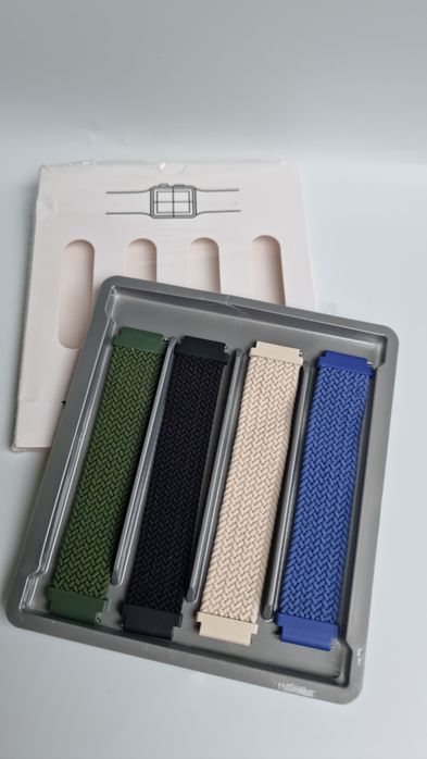 Pleciony nylonowy pasek do Samsung Galaxy Watch 7,6-6 Classic, 5,4-4 C