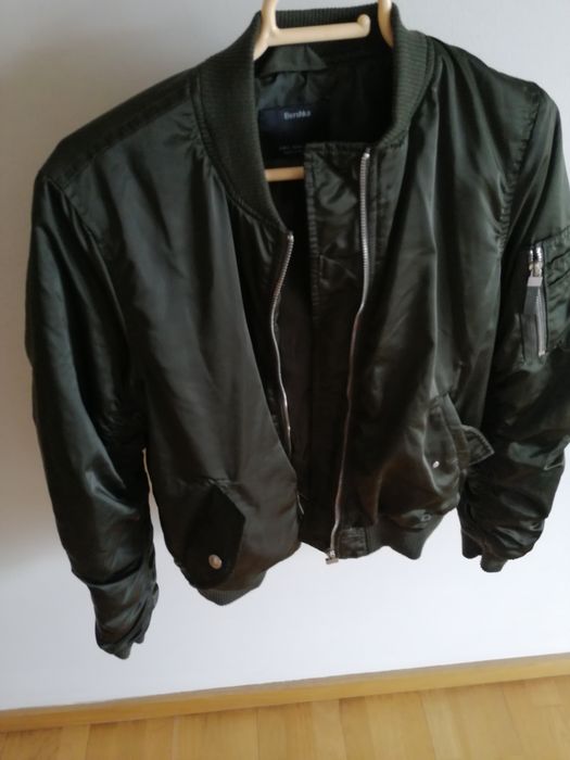 Casaco verde bershka