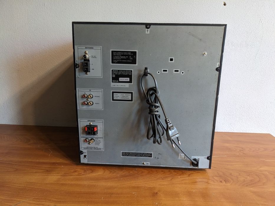 Bogata wieża Sony LBT-A290 2 x 34W, CD, Magnetofon, FM, AM, analizator widma
