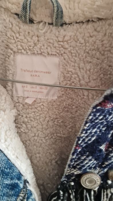 Przepiękna kurtka frędzle zara boho usa kanada