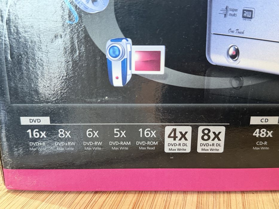 Gravador DVD Externo LG – Converte VHS e Vídeos Antigos para DVD (One Touch)