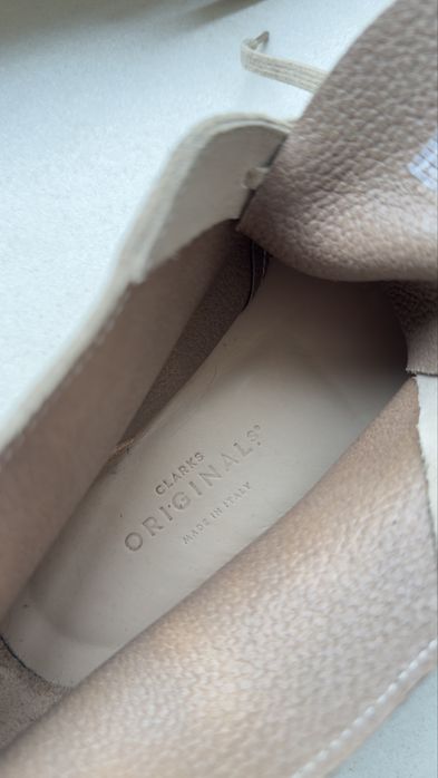 туфлі взуття Clarks made in Italy