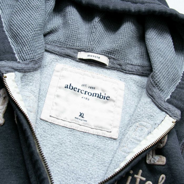 Abercrombie & Fitch vintage bluza rozpinana z kapturem S damska