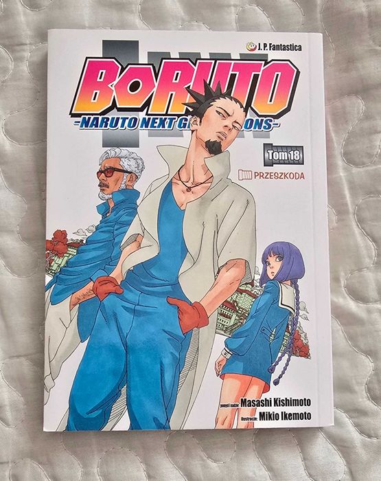 Manga Boruto tom 18 jak nowa