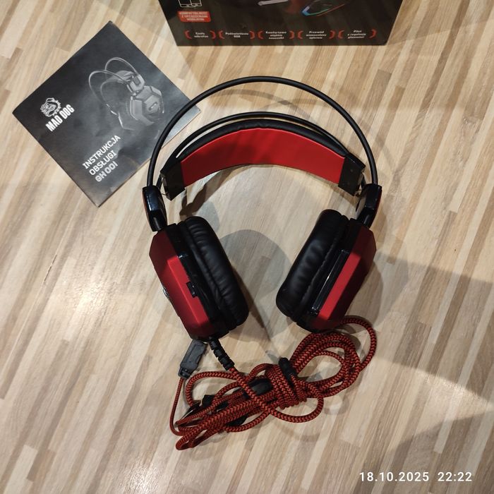 Słuchawki gamingowe Mad Dog GH001