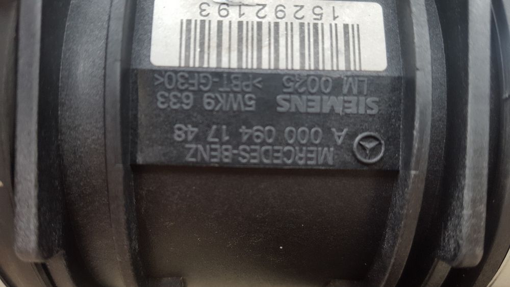 Przepływomierz mercedes gl