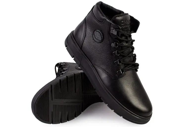 Зимние мужские полуботинки на замочке ( стиль Salamander)