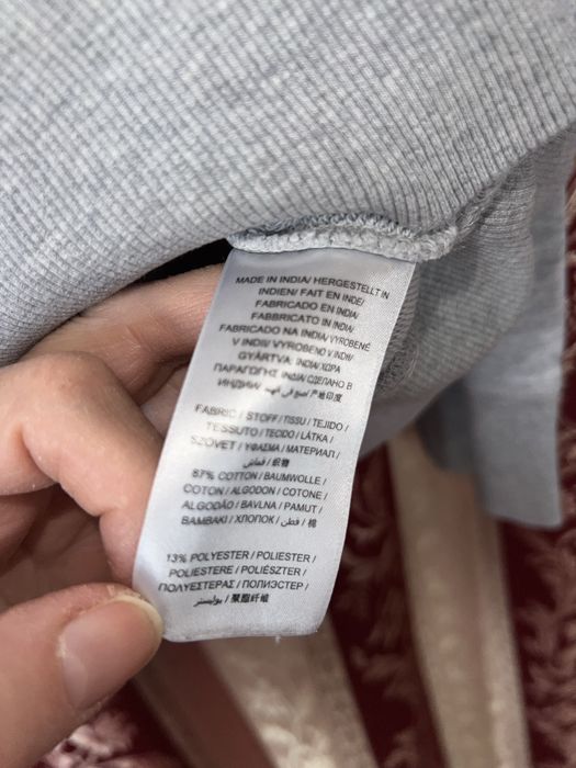 Bluza szara GANT z kapturem oryginalna