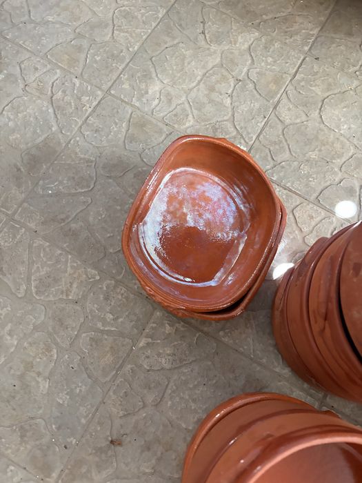 Conjunto de tachos de barro