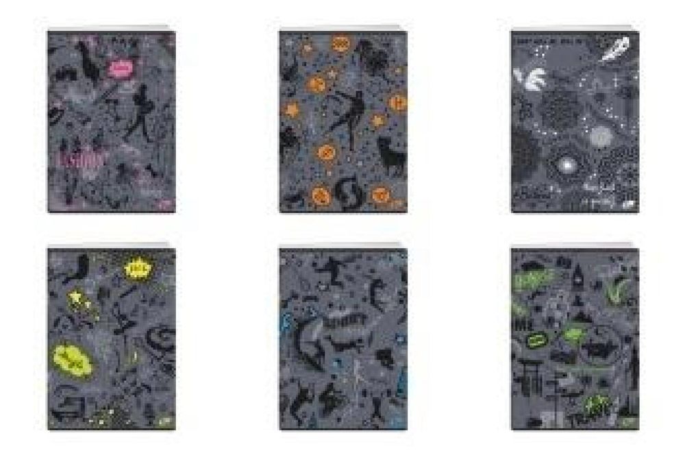 Zeszyt A5/60K linia SYMBOLS MIX (10szt) Elisa broszurowa,163x214 mm