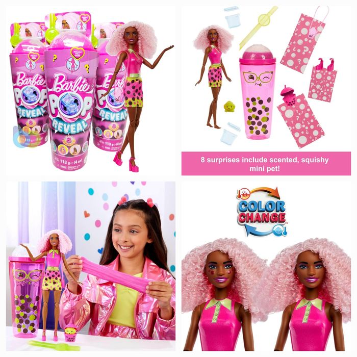 Лялька Барбі Поп Ревел Barbie Pop Reveal Bubble Tea Series!