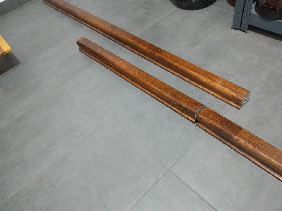 Poręcz, balustrada drewniana