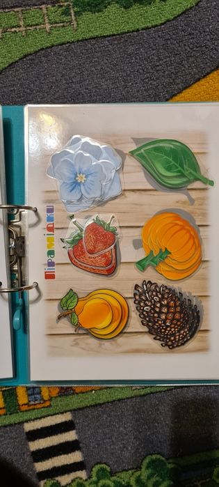 Альбом з іграми на липучках