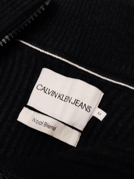1/4 zip Calvin Klein wool sweater