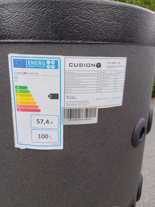 Bufor ciepła 100 litrów Cubion