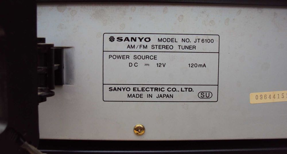 SANYO  6100 музыкальная стойка vintage винтаж Состояние!!