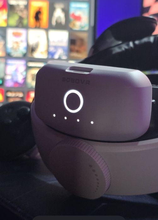 Meta Quest 3  + BoboVR com bateria + kit proteção