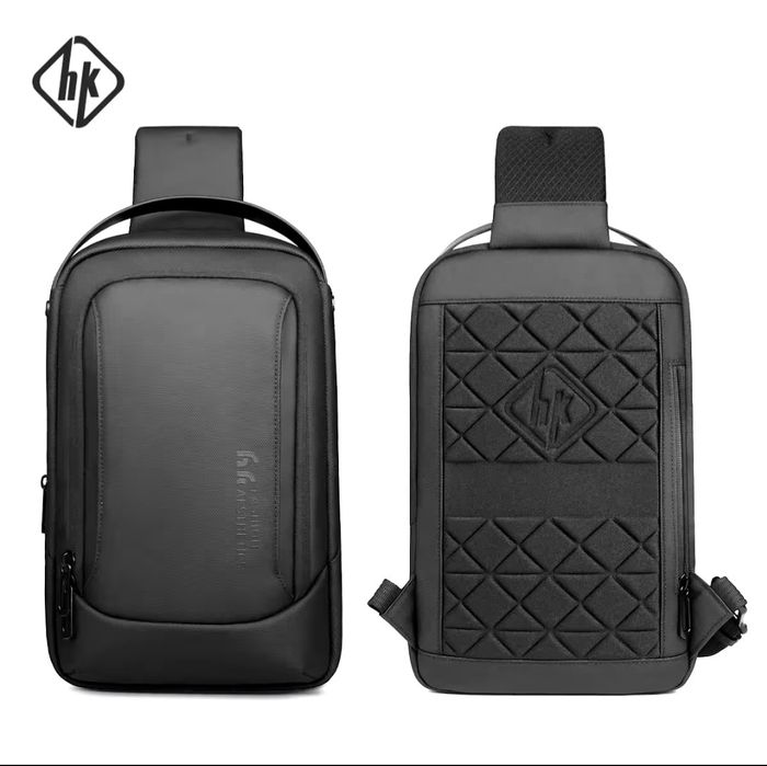 Чоловічий рюкзак мужской tumi bravo сумка tigernu  канвас кожа