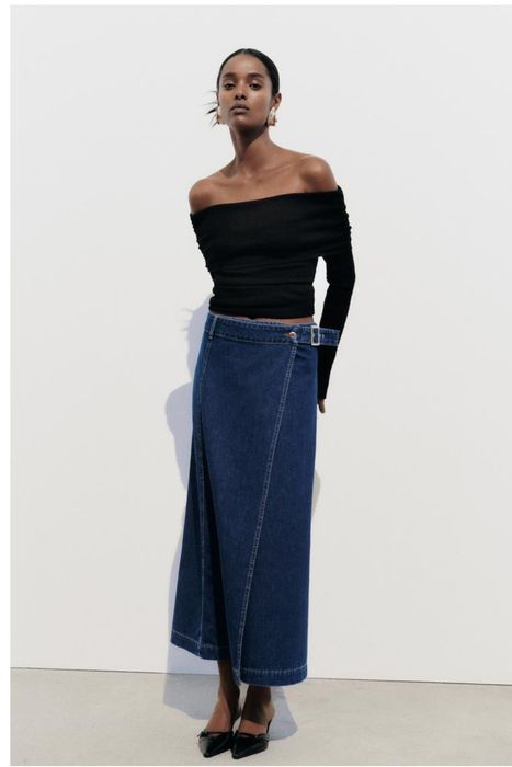 Zara 6164/065 spódnica jeansowa rozm. S