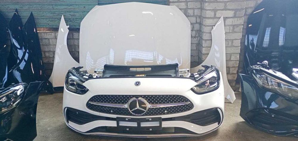 Бампер передній Mercedes Benz W206 C Class 2021 Amg решітка радіатора AMG пакет