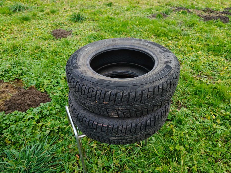 4x Opony zimowe używane jeden sezon