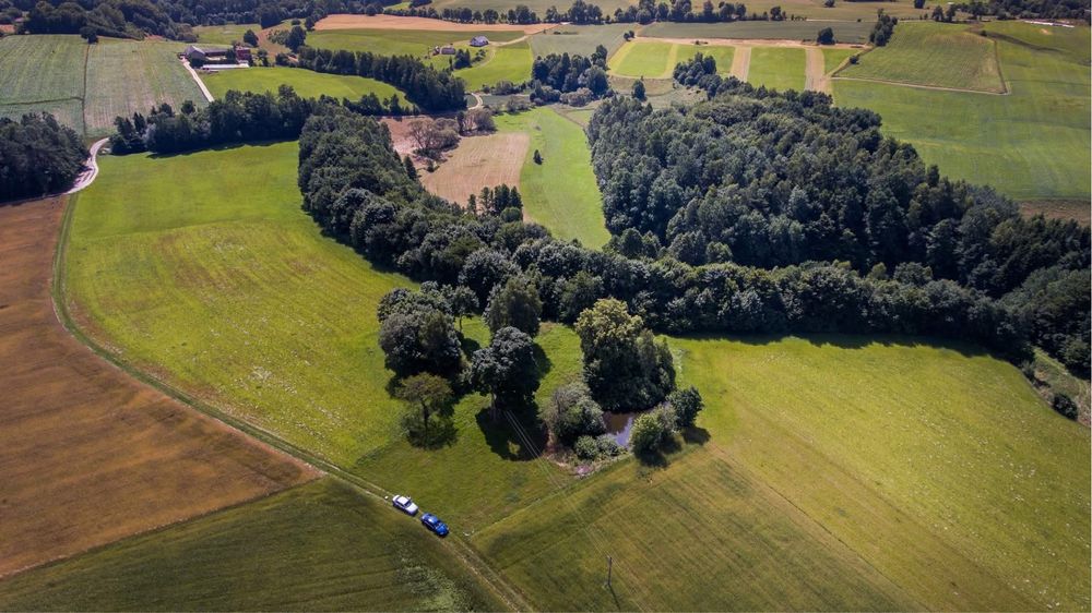 Działka budowlana 1200 m² – Połęczyno, Kaszuby.