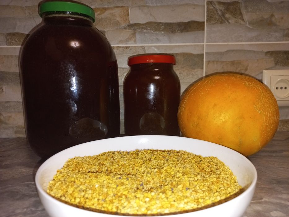 Продам мёд, пыльцу