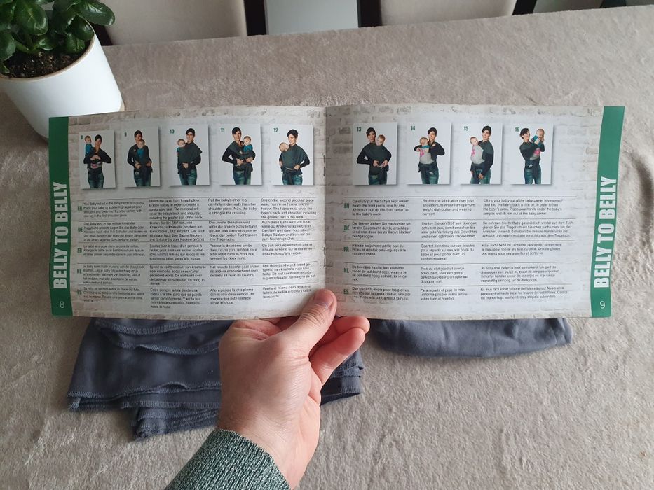 Chusta do noszenia Niemowląt ByKay. Chusta do chustonoszenia.