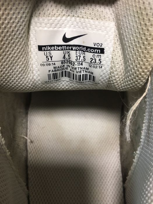 85. Oryginalne Nike air max białe adidasy buty 37,5 wiosna pro