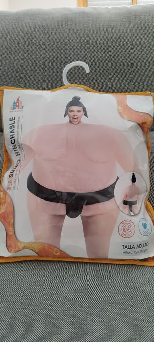 Fato Carnaval Lutador Sumo