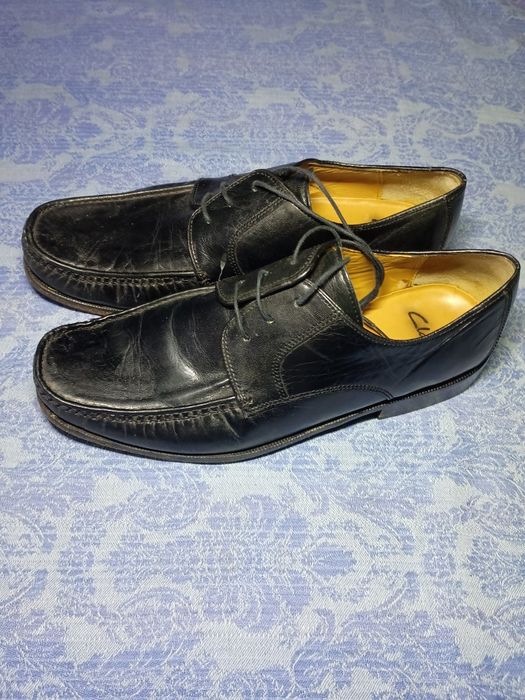 Clarks Кларкс туфлі чоловічі шкіра  секонд Англія,
