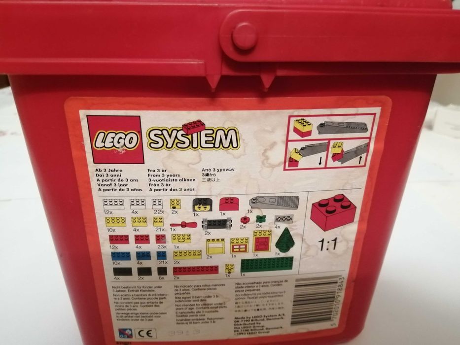 Caixa de peças Lego System