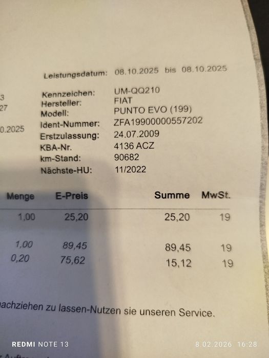 Sprzedam grandę punto 1,2 benzyna