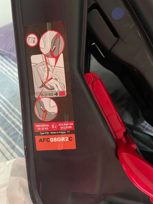 Cadeira auto 15 a 25 kg