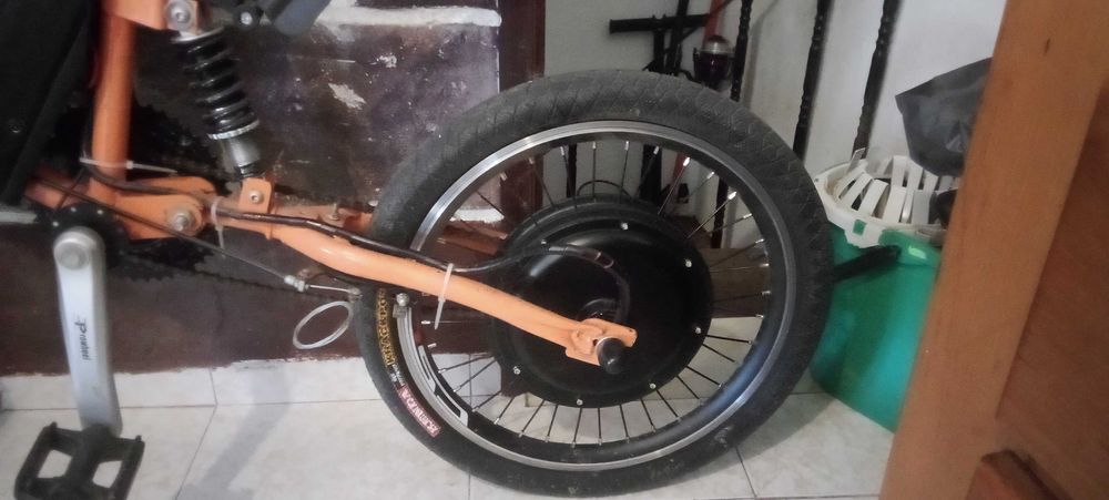 BMX elétrica projeto DIY