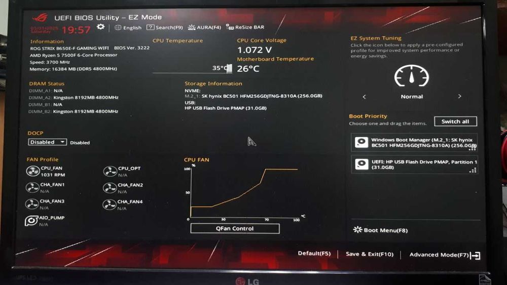 Материнська плата ASUS ROG Strix B650E-F Gaming WiFi